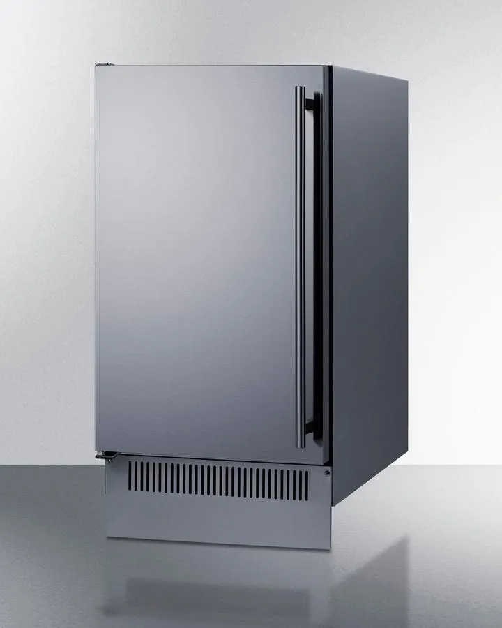 Summit BIM182LHD 18" Wide Clear Icemaker