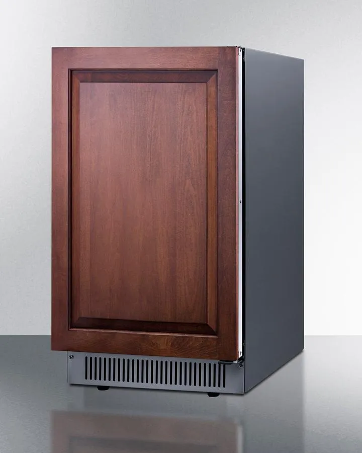 Summit BIM182OSADAIF 18" Wide Clear Outdoor Icemaker, Ada Compliant (Panel Not Included)