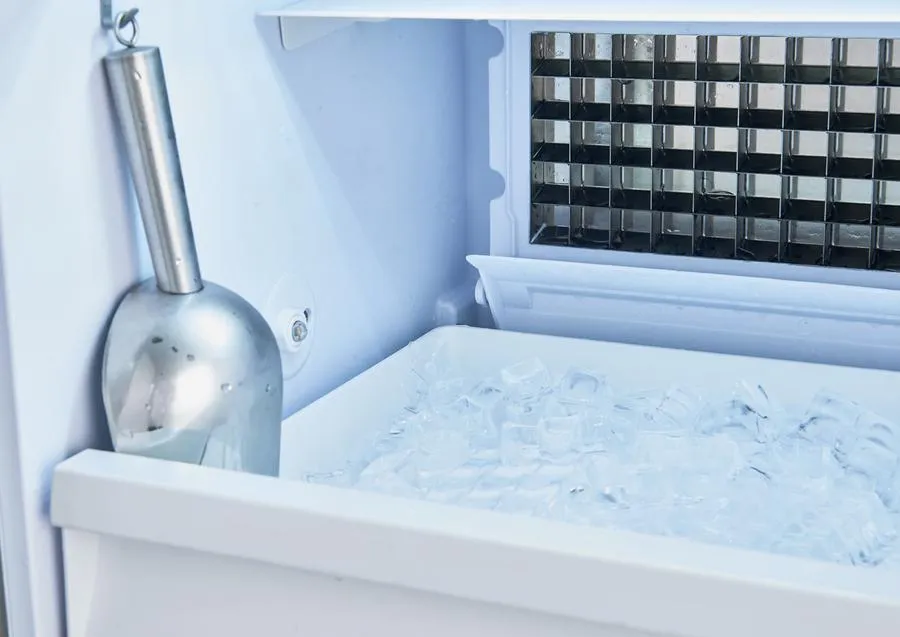 Summit BIM182OSIF 18" Wide Clear Outdoor Icemaker (Panel Not Included)