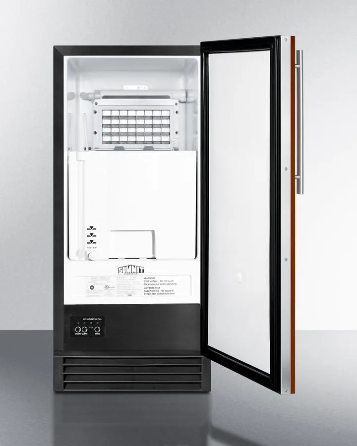 Summit BIM44GIFADARHD Built-In 50 Lb. Clear Icemaker, Ada Compliant (Panel Not Included)