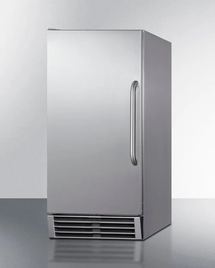 Summit BIM47OSADA Built-In Outdoor 50 Lb. Clear Icemaker, Ada Compliant