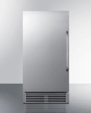 Summit BIM47OSADA Built-In Outdoor 50 Lb. Clear Icemaker, Ada Compliant