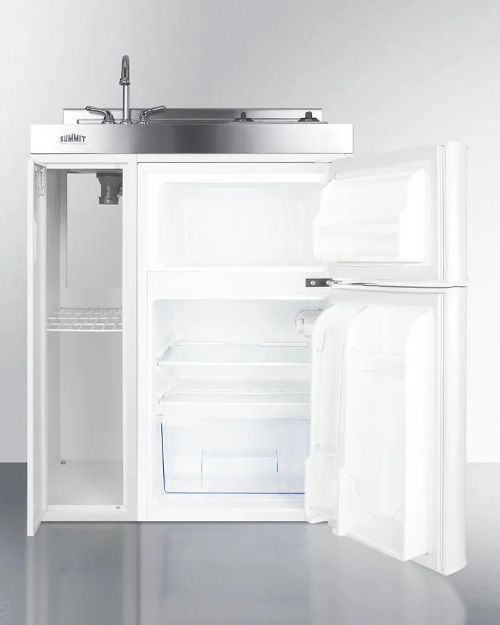 Summit C30ELGLASS 30" Wide All-In-One Kitchenette