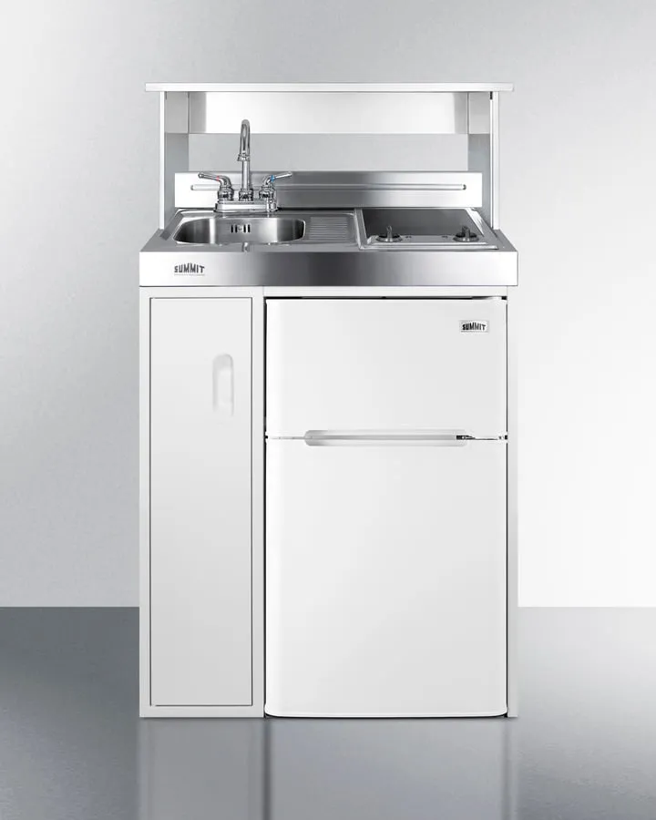 Summit C30ELGLASS 30" Wide All-In-One Kitchenette