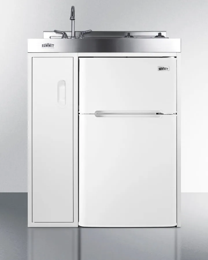 Summit C30ELGLASS 30" Wide All-In-One Kitchenette
