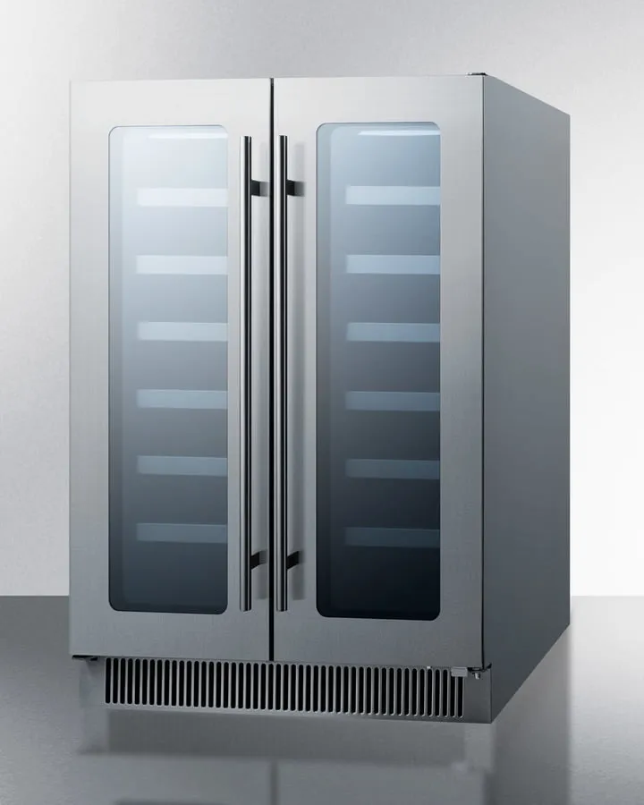 Summit CL242WBVCSS 24" Wide Built-In Wine/Beverage Center