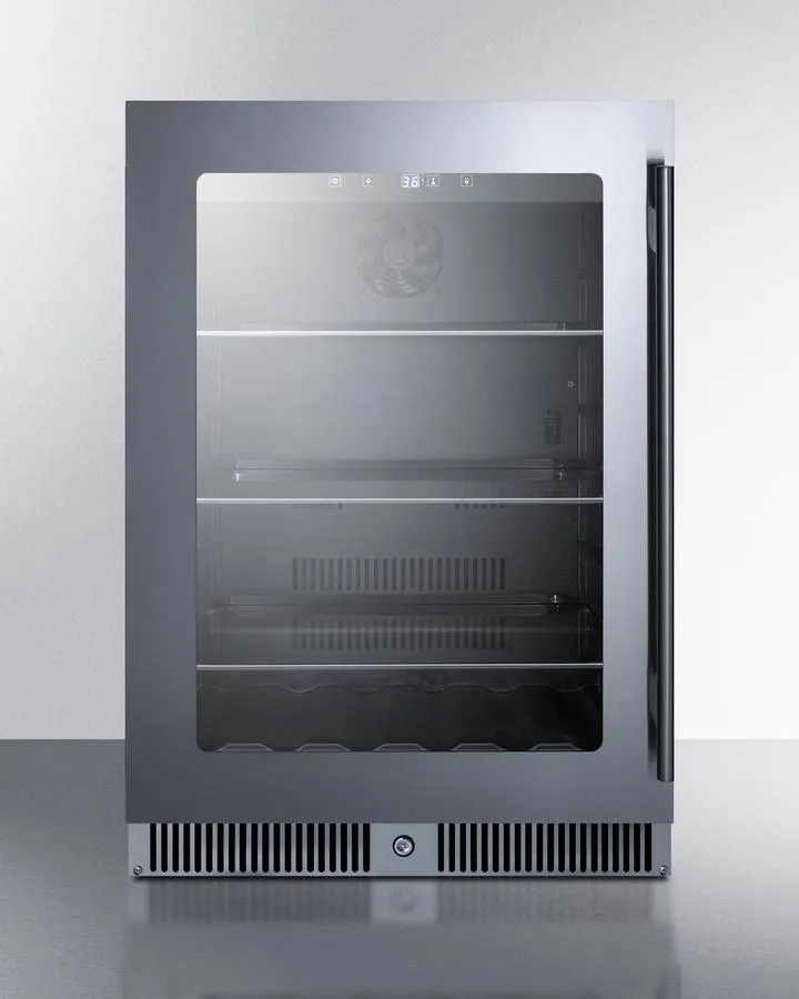 Summit CL24BVLHD 24" Wide Built-In Beverage Center