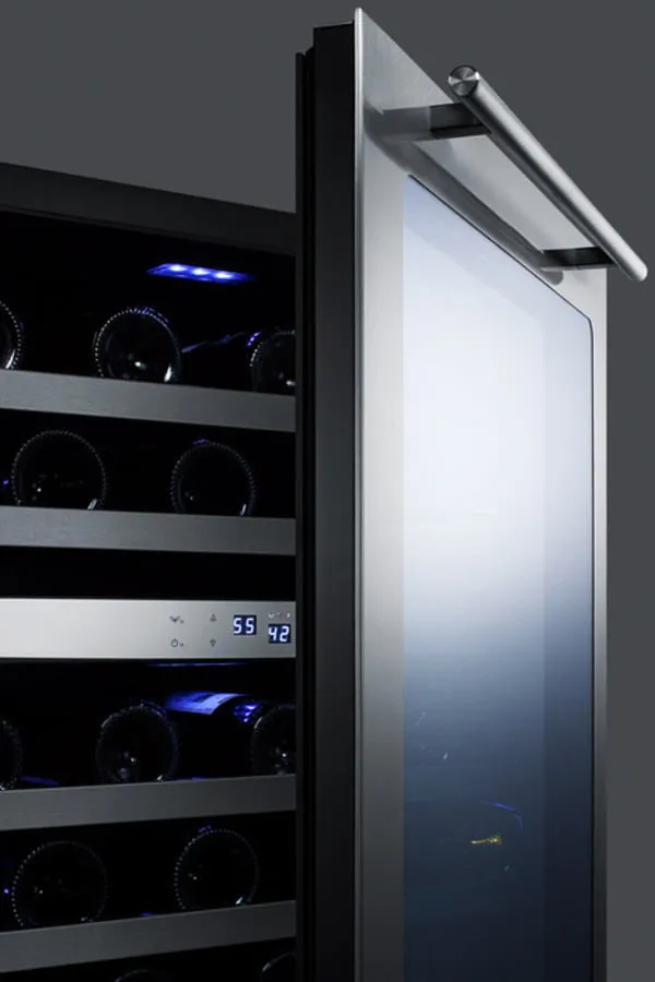 Summit CL24WC2CSS 24" Wide Built-In Wine Cellar