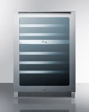 Summit CL24WC2CSS 24" Wide Built-In Wine Cellar