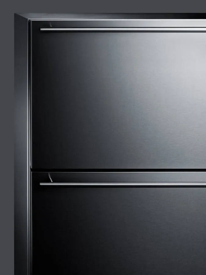 Summit CL2F249 24" Wide Built-In 2-Drawer All-Freezer