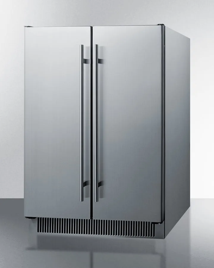 Summit CL64FDSS 24" Wide Built-In Wine/Beverage Center