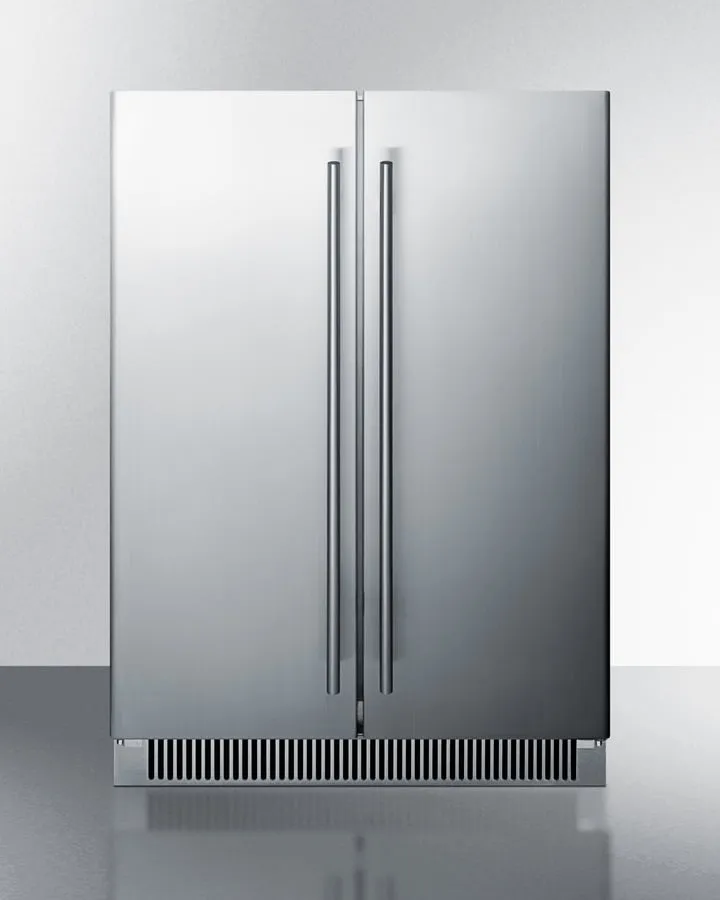 Summit CL64FDSS 24" Wide Built-In Wine/Beverage Center