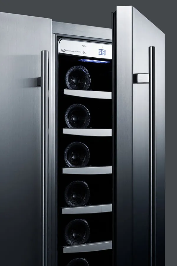 Summit CL64FDSS 24" Wide Built-In Wine/Beverage Center