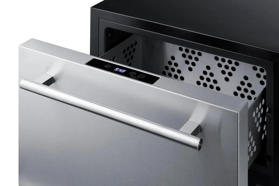 Summit COOL1D 18" Wide Built-In Wine/Beverage Cooler Drawer
