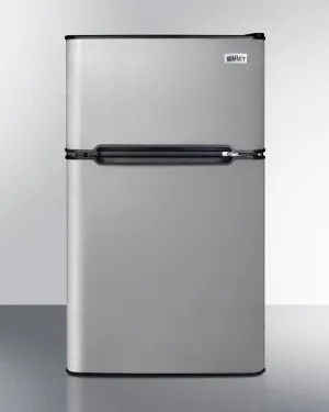 Summit CP34BSS 19" Wide 2-Door Refrigerator-Freezer