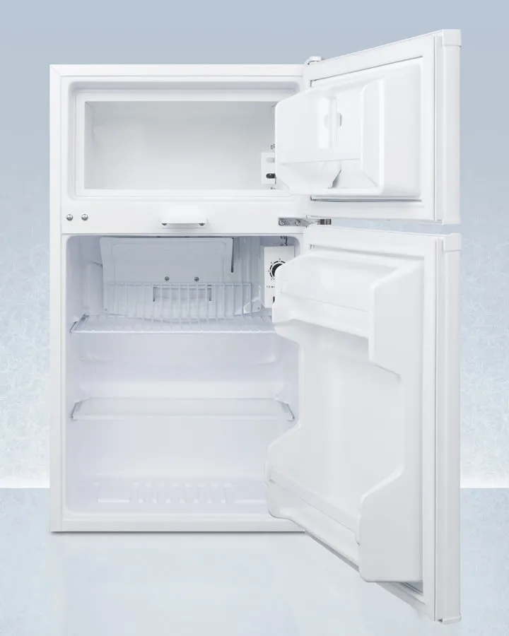 Summit CP351WLLF2PLUS2ADA Ada Height Two-Door Cycle Defrost Refrigerator-Freezer With Combination Lock And Nist Calibrated Thermometers