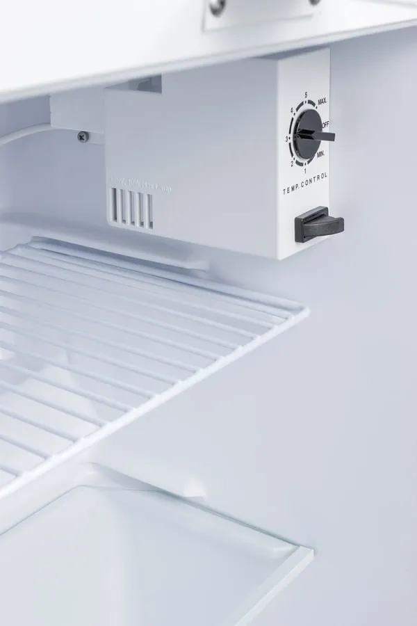 Summit CP351WLLF2PLUS2ADA Ada Height Two-Door Cycle Defrost Refrigerator-Freezer With Combination Lock And Nist Calibrated Thermometers