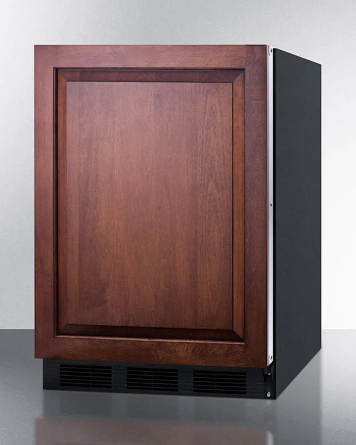 Summit CT663BKBIIFADA 24" Wide Built-In Refrigerator-Freezer, Ada Compliant