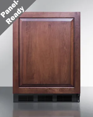 Summit CT663BKIFADA 24" Wide Refrigerator-Freezer, Ada Compliant (Panel Not Included)