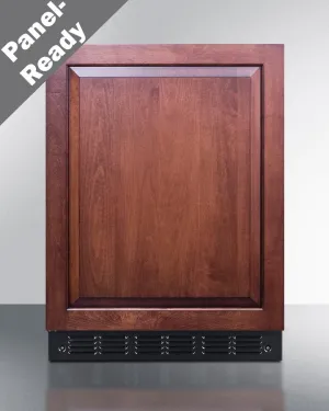 Summit CT66BK2SSIFADALHD 24" Wide Refrigerator-Freezer, Ada Compliant (Panel Not Included)