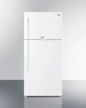 Summit CTR18WLLF2 30" Wide Top Freezer Refrigerator