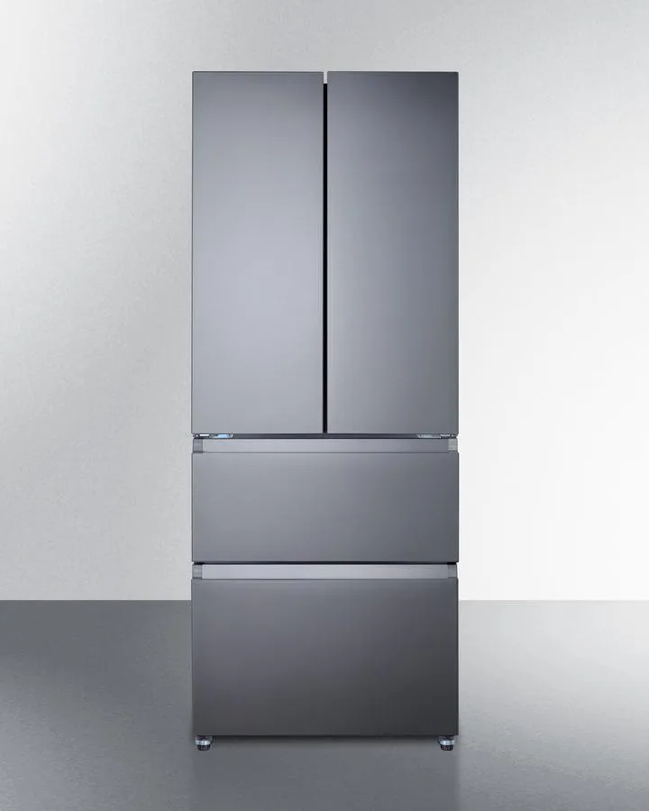 Summit FDRD152PL 27.5" Wide French Door Refrigerator-Freezer