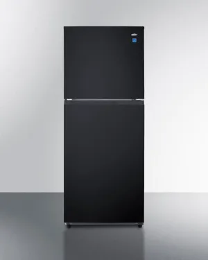 Summit FF1087B 24" Wide Top Mount Refrigerator-Freezer
