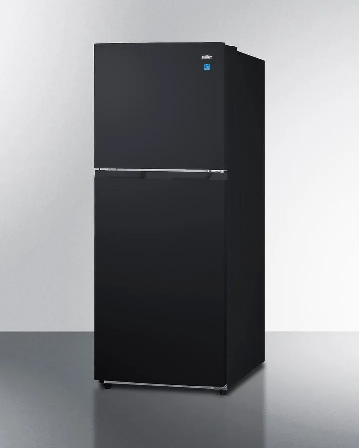 Summit FF1087BIM 24" Wide Top Mount Refrigerator-Freezer With Icemaker