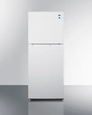 Summit FF1088W 24" Wide Top Mount Refrigerator-Freezer