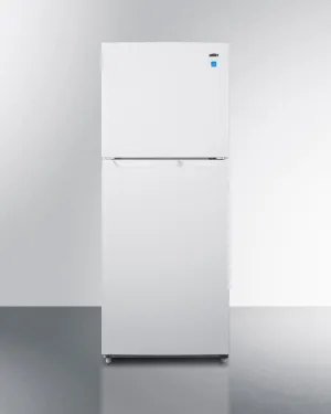 Summit FF1088WIM 24" Wide Top Mount Refrigerator-Freezer With Icemaker