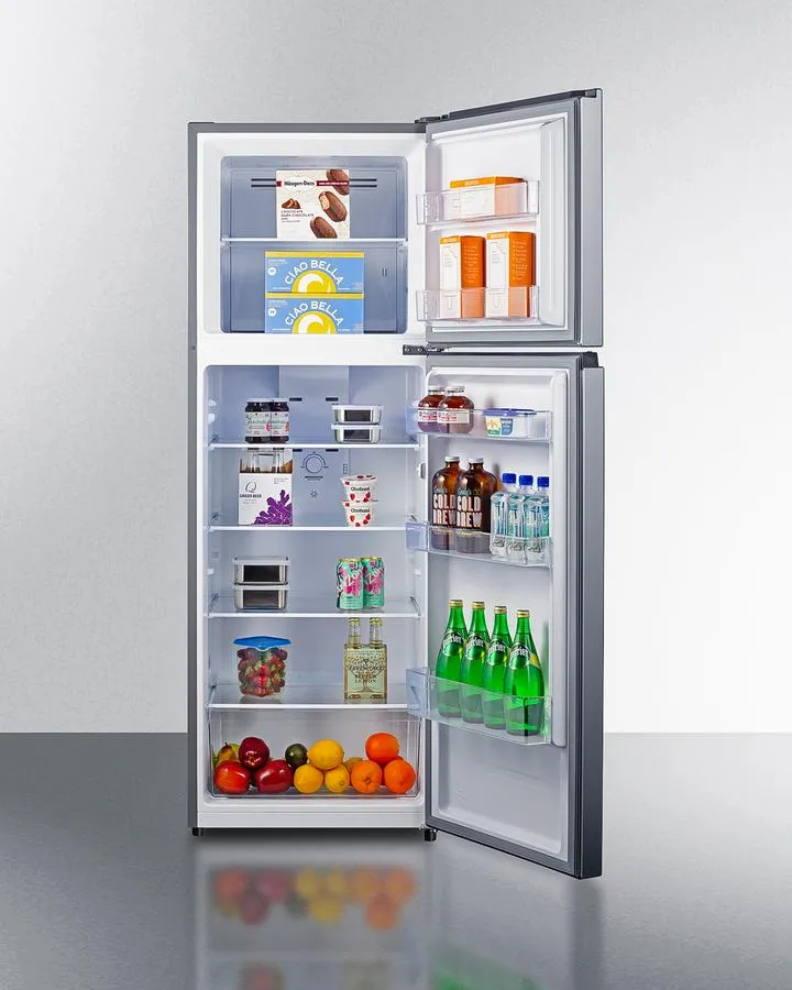 Summit FF1142PL 24" Wide Top Mount Refrigerator-Freezer