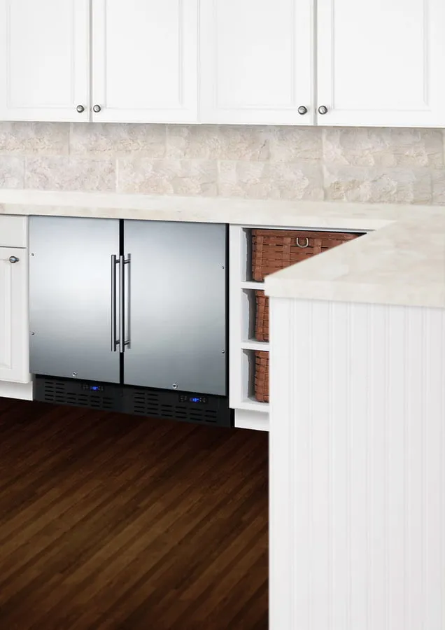 Summit FF1843BSSADA 18" Wide Built-In All-Refrigerator, Ada Compliant