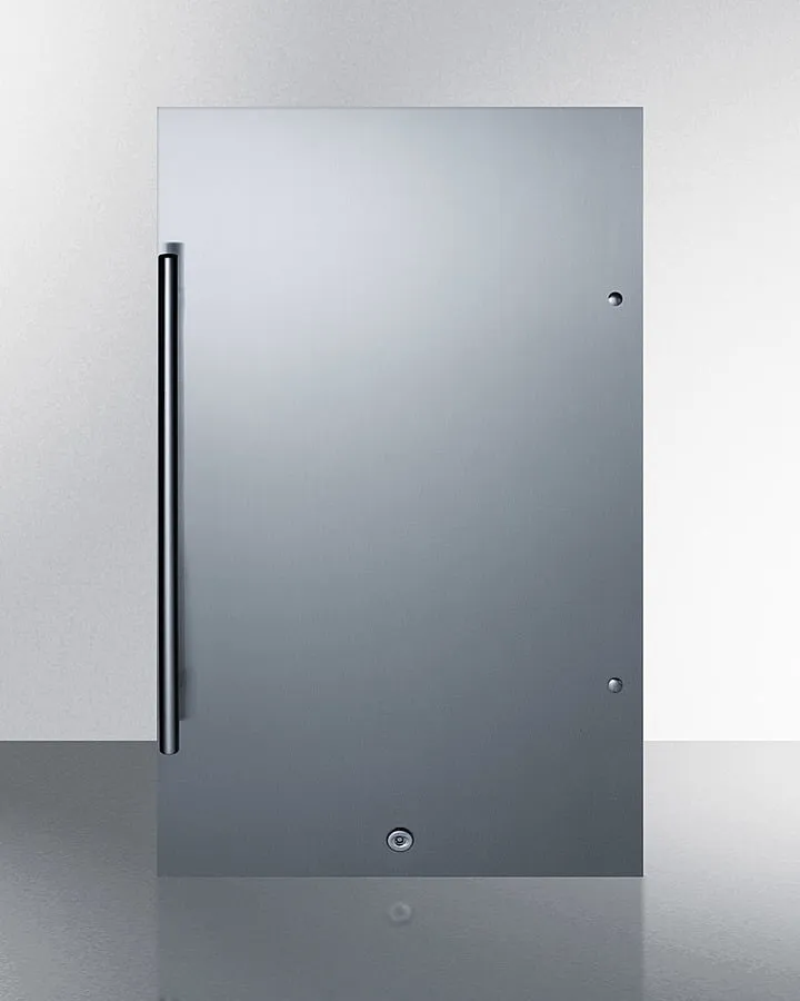 Summit FF195CSS Shallow Depth Built-In All-Refrigerator
