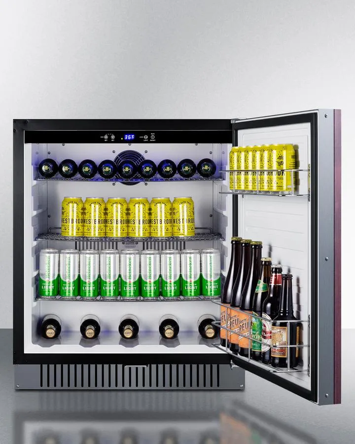 Summit FF27BSSADAIFLHD 27" Wide Built-In All-Refrigerator, Ada Compliant (Panel Not Included)