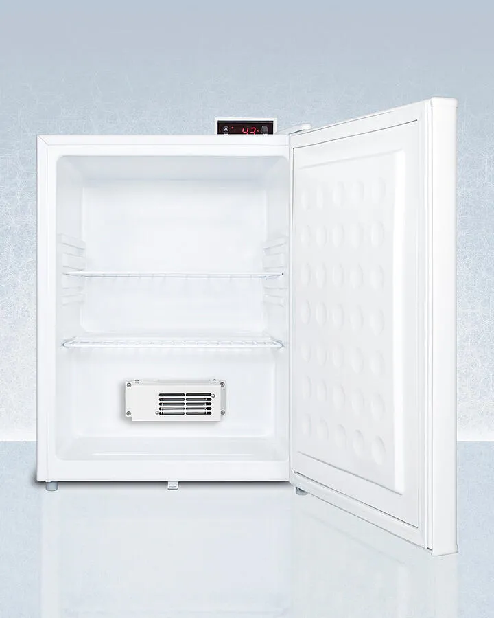 Summit FF28LWHGP Compact General Purpose All-Refrigerator With Automatic Defrost, Front-Mounted Lock, And White Finish