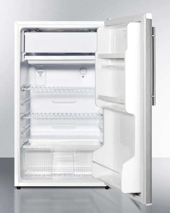 Summit FF412ESSSHVADA 19" Wide Refrigerator-Freezer, Ada Compliant