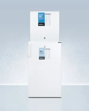 Summit FF511LFS24LSTACKPRO Ff511Lpro Auto Defrost All-Refrigerator With Digital Controls And Compact Manual Defrost Fs24Lpro All-Freezer With Stacking Rack, Both With Factory-Installed Probe Holes