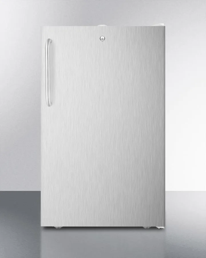Summit FF511LWSSTB 20" Wide All-Refrigerator