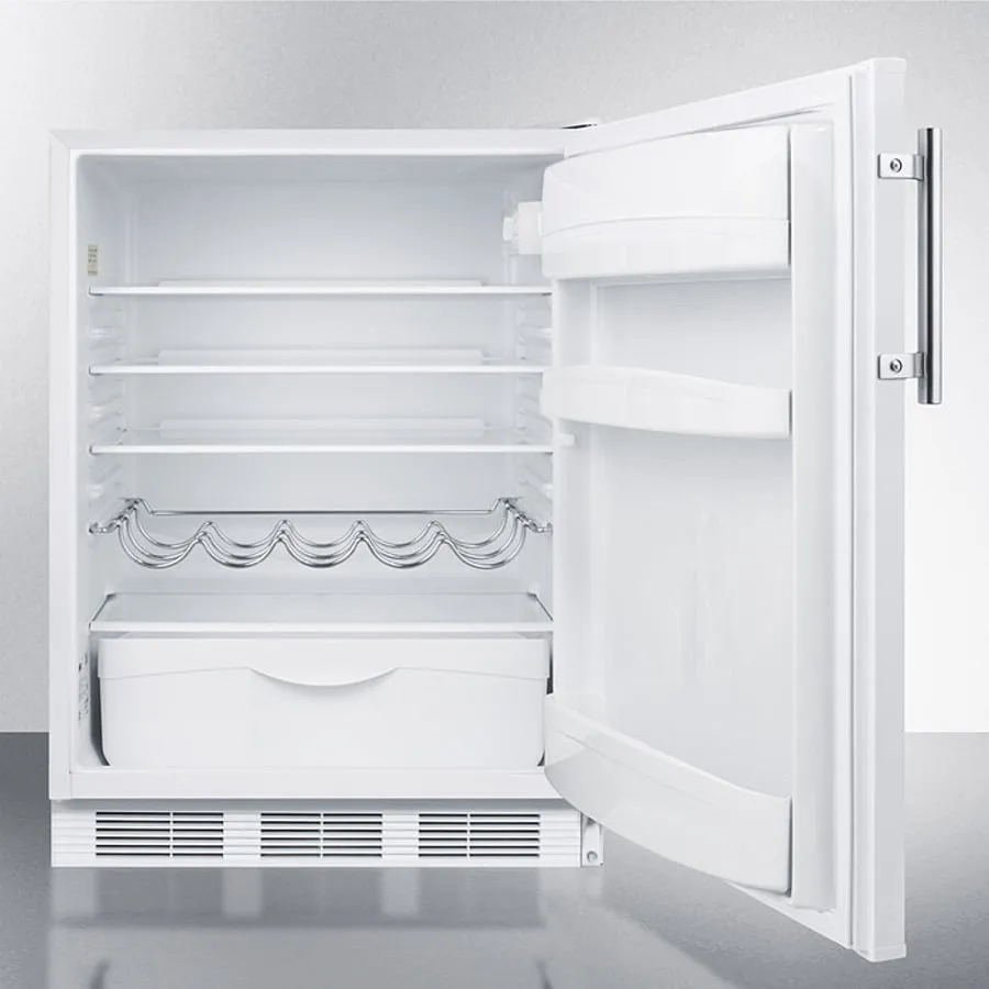 Summit FF61WBI 24" Wide Built-In All-Refrigerator