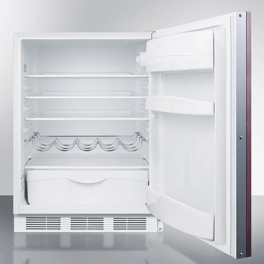 Summit FF61WBIIF 24" Wide Built-In All-Refrigerator
