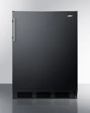 Summit FF63BKADA 24" Wide All-Refrigerator, Ada Compliant