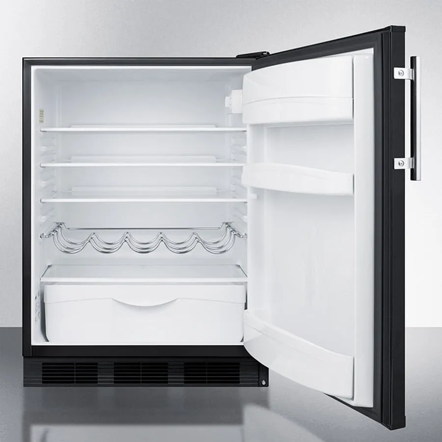 Summit FF63BKBI 24" Wide Built-In All-Refrigerator