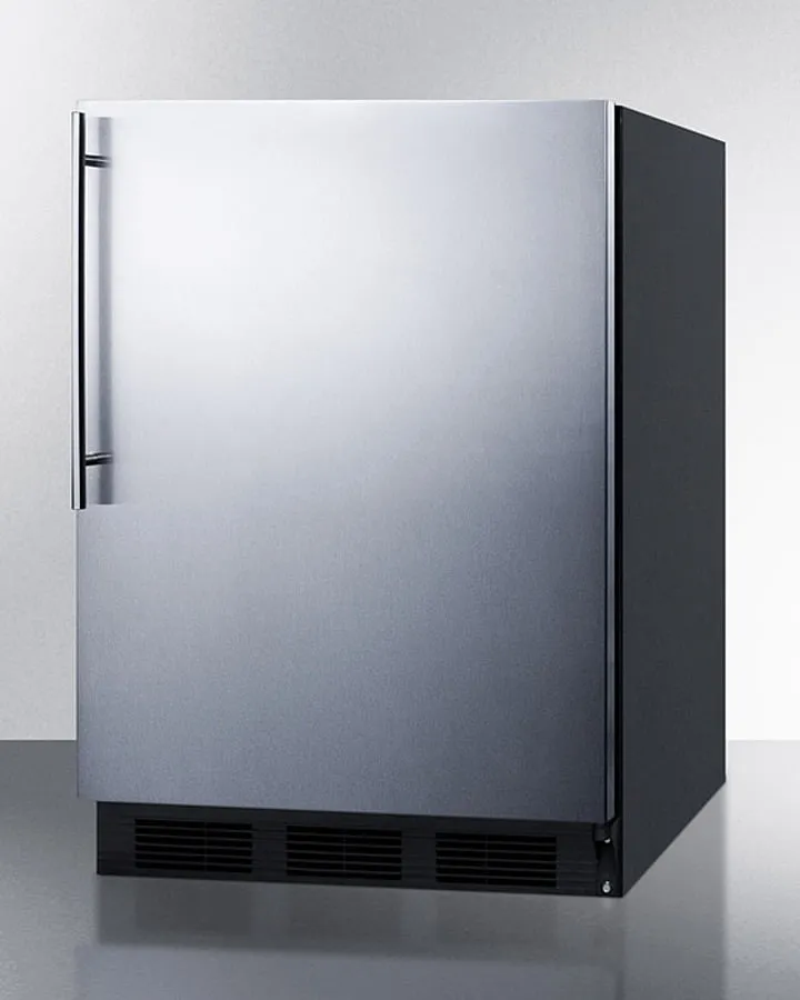 Summit FF63BKBISSHV 24" Wide Built-In All-Refrigerator