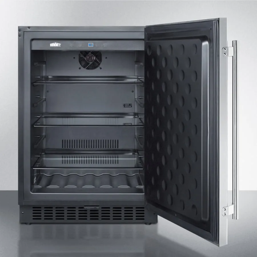 Summit FF64BCSS 24" Wide Built-In All-Refrigerator