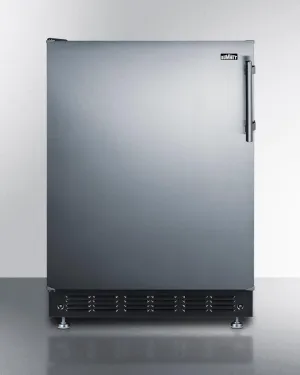 Summit FF6BK2SSRSLHD 24" Wide All-Refrigerator