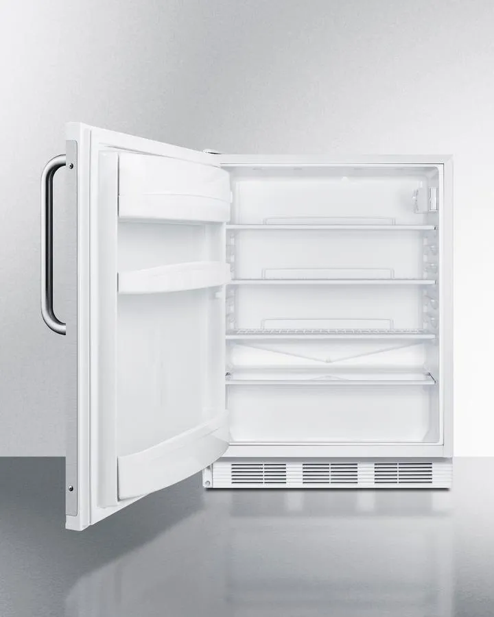 Summit FF6W7BZADALHD 24" Wide All-Refrigerator, Ada Height