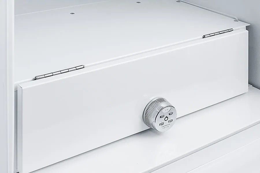 Summit FF7LWCSSADA Ada Compliant Built-In Undercounter All-Refrigerator For General Purpose Or Commercial Use, Auto Defrost W/Ss Wrapped Exterior, Towel Bar Handle, And Lock