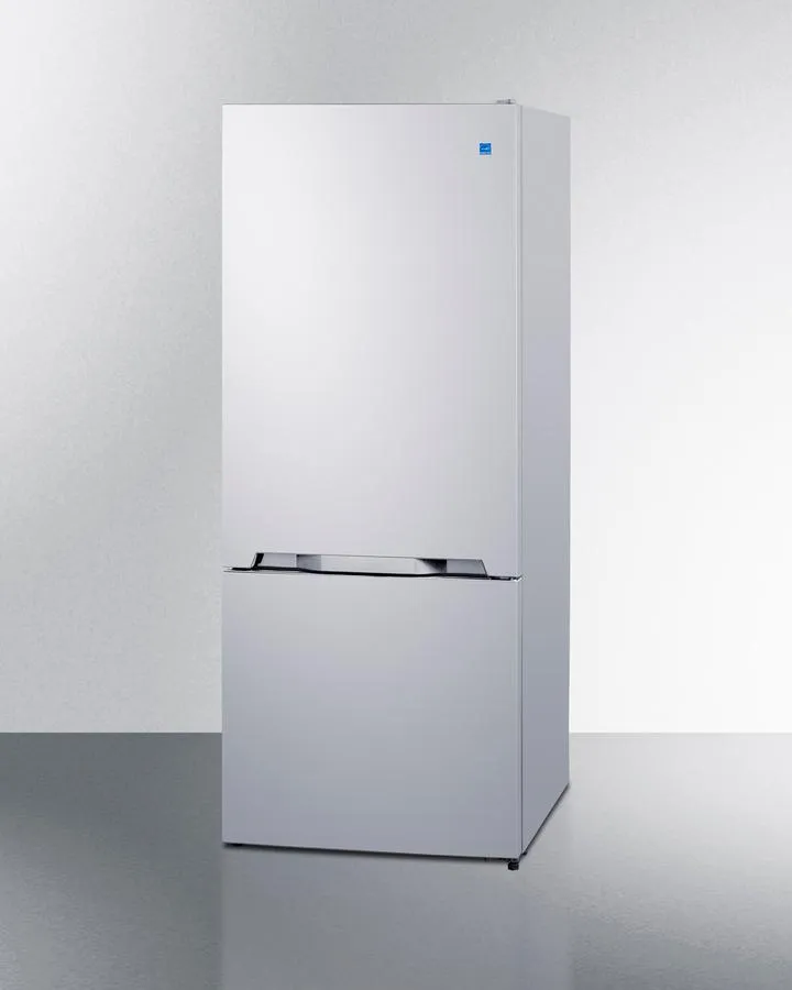 Summit FFBF151W 28" Wide Bottom Mount Refrigerator-Freezer