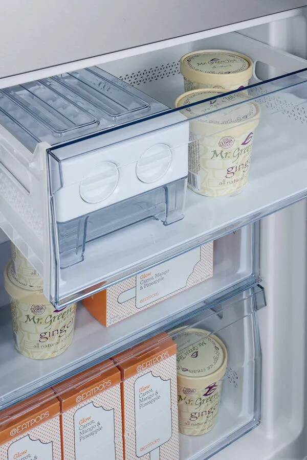 Summit FFBF192SSBI 24" Wide Built-In Bottom Freezer Refrigerator