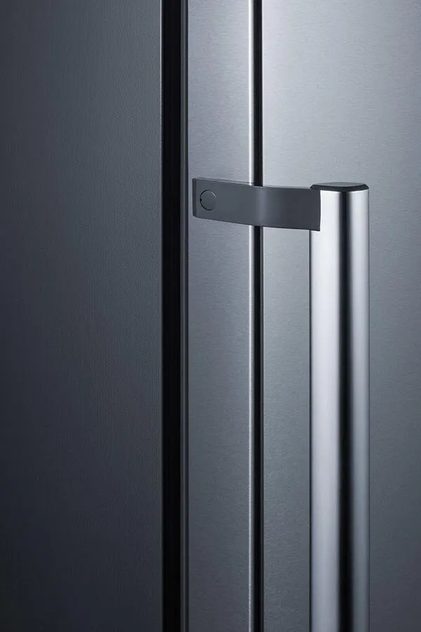 Summit FFBF192SSBIIM 24" Wide Built-In Bottom Freezer Refrigerator With Icemaker